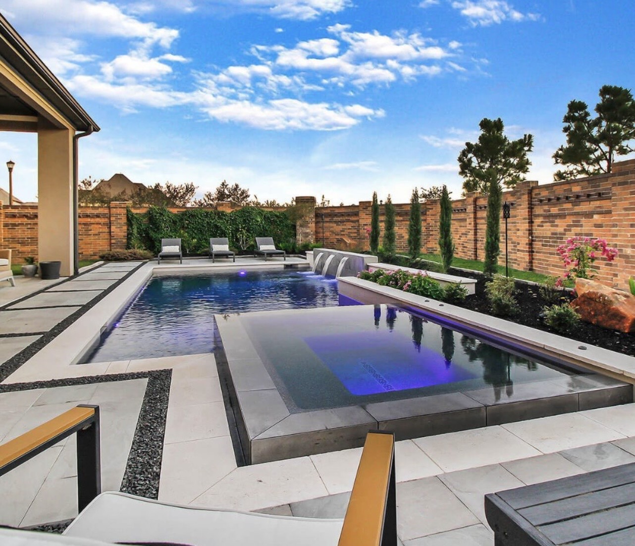 Custom shotcrete pool project 4 in the Denver Front Range