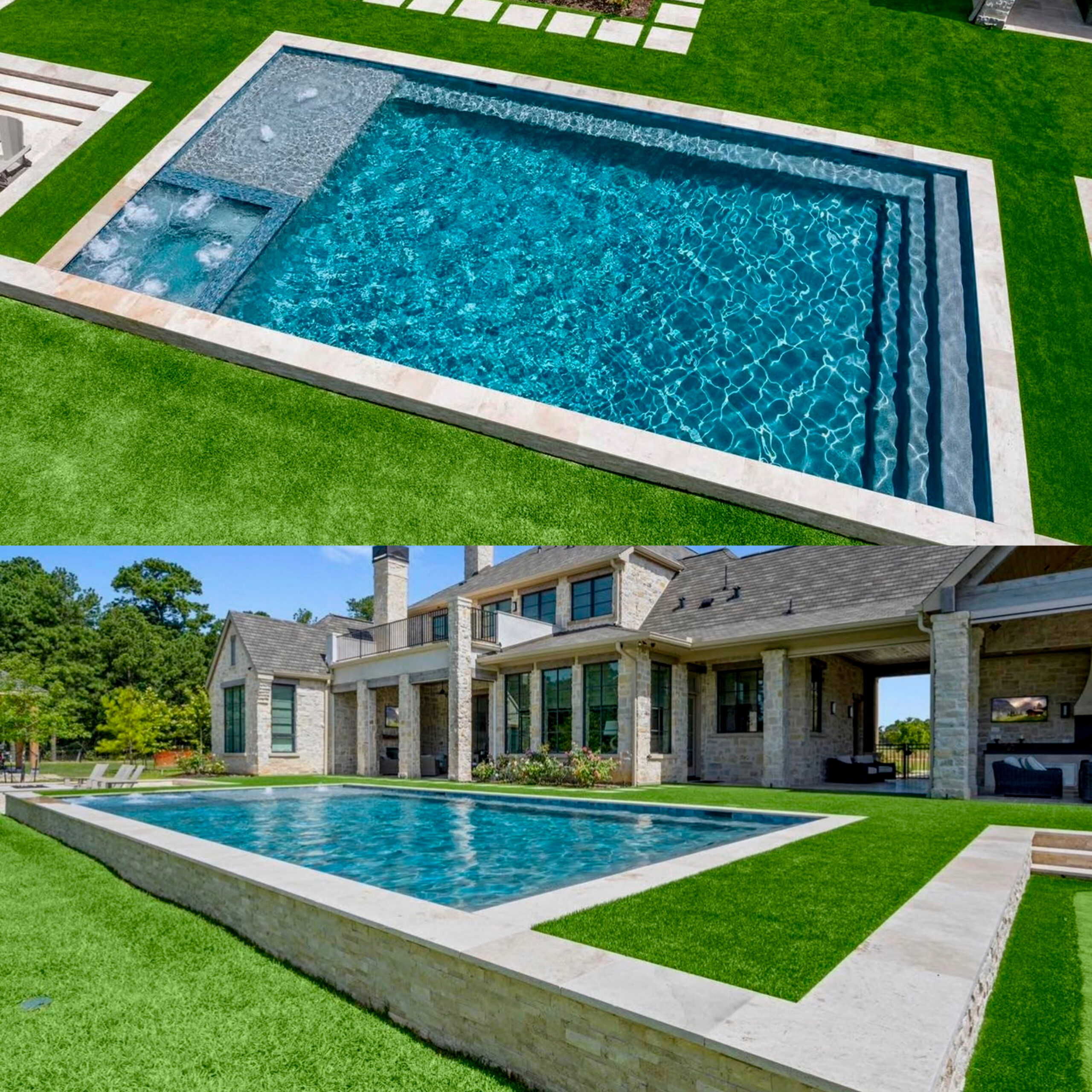 Custom shotcrete pool project 1 in the Denver Front Range