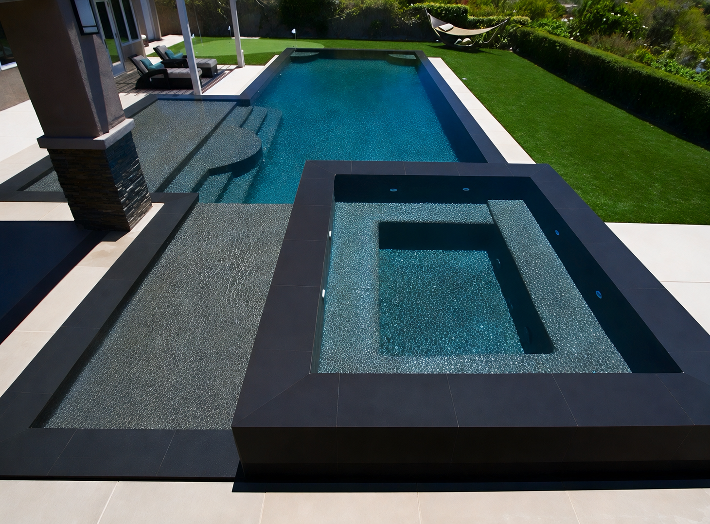 Custom shotcrete pool project 2 in the Denver Front Range